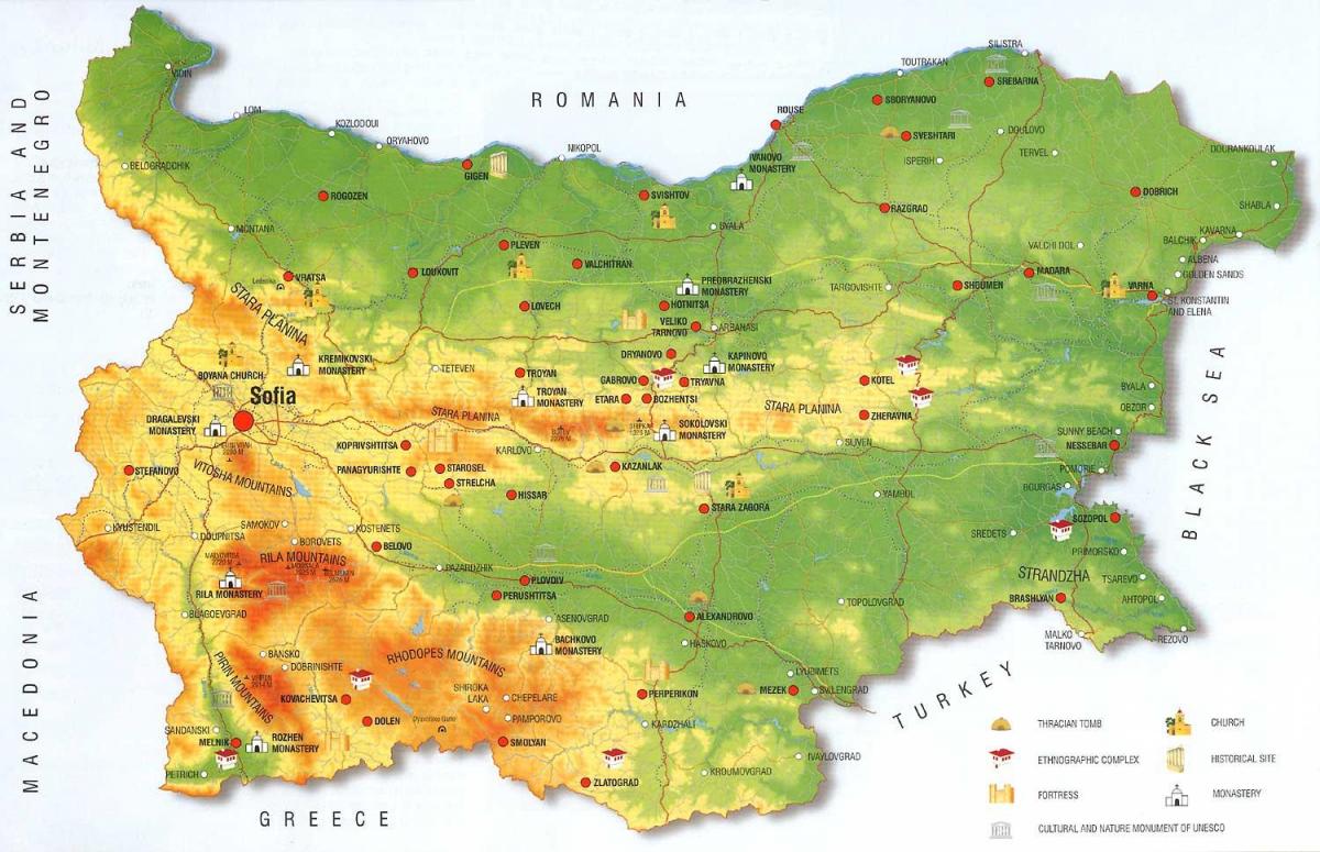 Bulgarsk kart