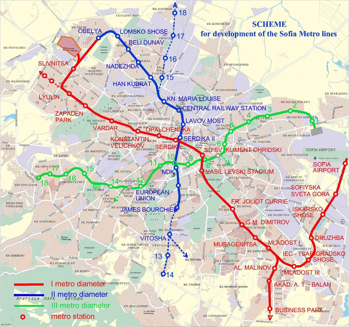 kart over t-Bulgaria