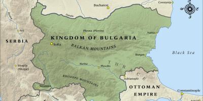 Kart over gamle bulgarske